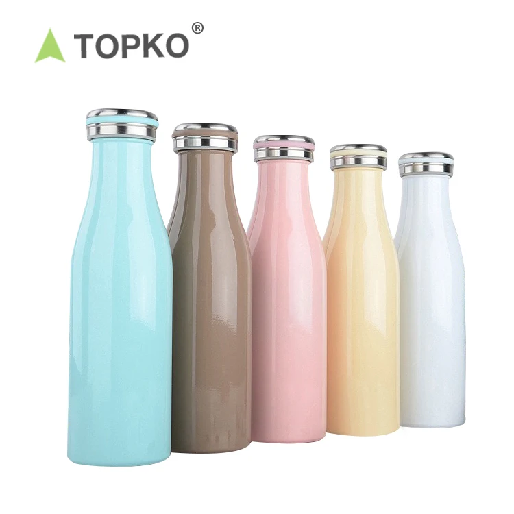 stainless steel milk bottle