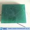 green jade glass, home decorative translucent artificial jade glass stone
