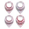 Custom Design Logo Printing Promotion Monogrammed Pretty Funny Super Absorbent Triangle Baby Bandana Drool Scarf Bibs
