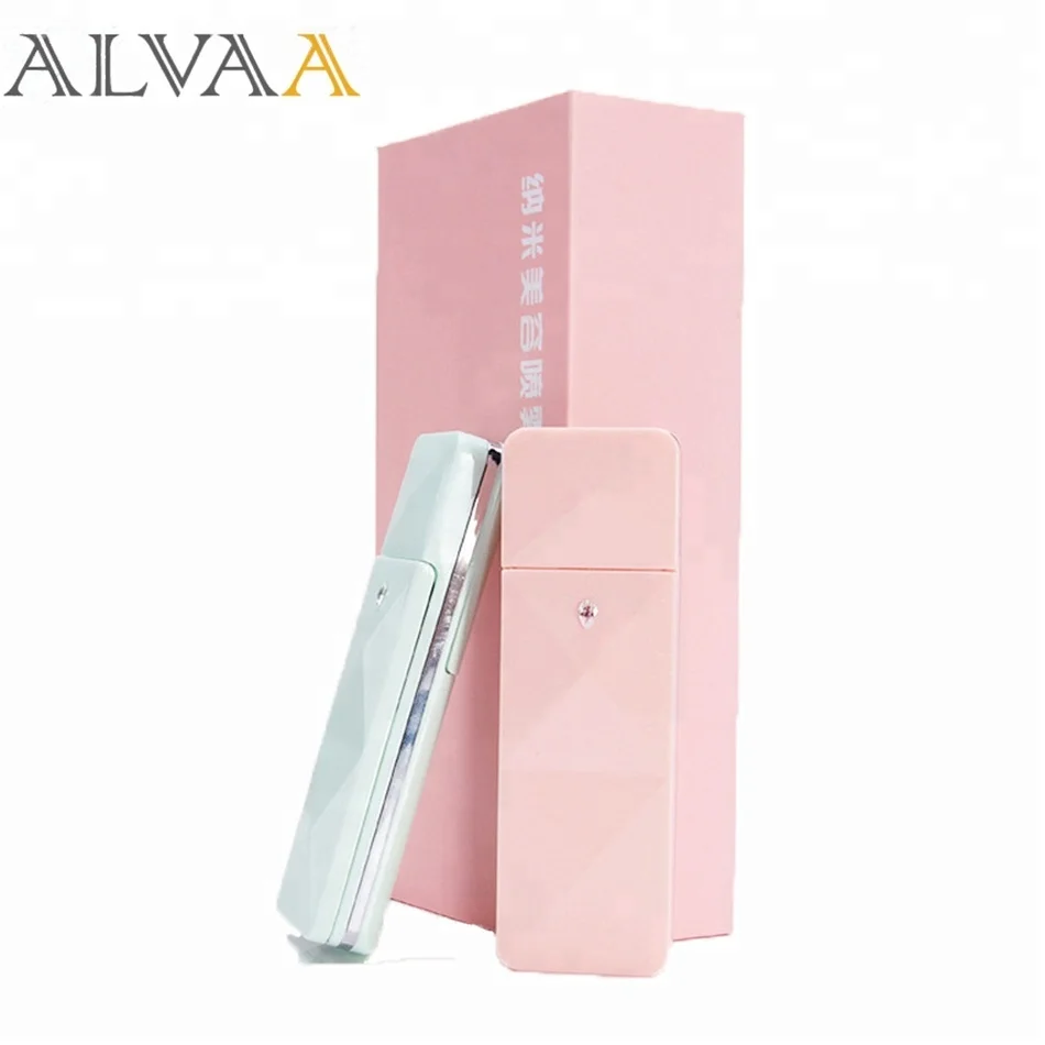 

Portable Facial Steamer Battery Operated Mist Sprayer Nano Mister with 7ML facial spray nano mist, Gold or oem color