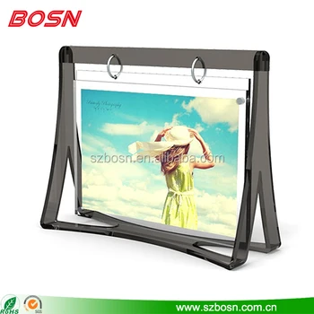 Hot Sell Swing Design Frames Lucite Acrylic Hanging Photo Picture Frame Buy Hanging Photo Frame Hanging Picture Frames Swing Design Frames Product