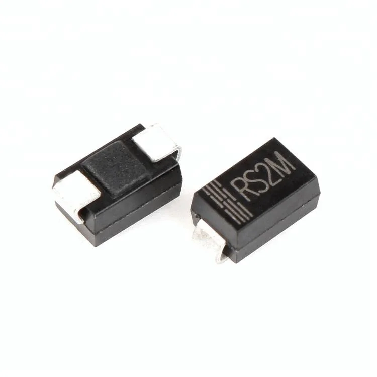 5 Diodes De Redressement RS3M V6G - 1 KV, 3 A, Format DO-214AB - Standard Recovery, Lot De 5 Pièces