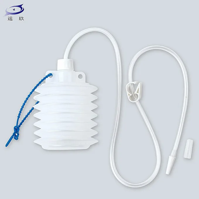 дренажная система для плевральной полости bpds-2000 мл. дренажный катетер типа редон. дренирование по редону. активный вакуумный дренаж. вакуумный дренаж.