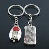 Creative Souvenir for promotion metal computer accessories keychain chain keyring