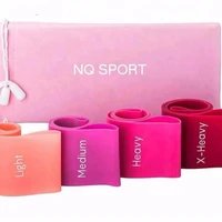 

heavy duty training fitness mini band logo customized printed resistance bands loop exercise bands