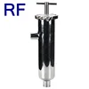 RF Stainless Steel Welded Strainer Sanitary Food Grade Weld Thread Clamp End