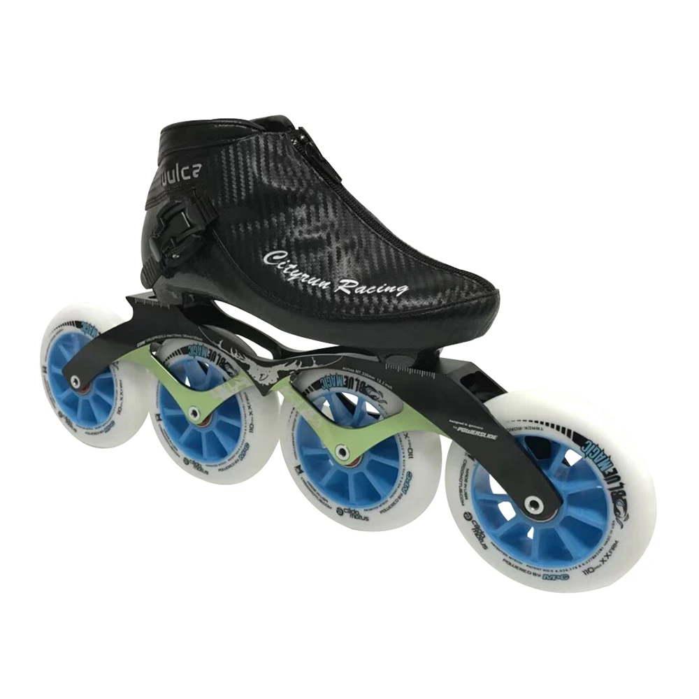 

The newest factory outlet 4 Wheels Skates derby inline speed City Run skates