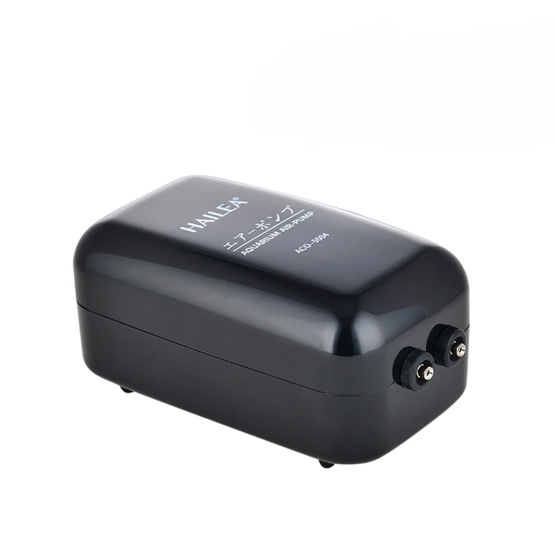 Hailea ACO5505 ACO-5505 New Fish tank Super Quiet Air Pump Aquarium Powerful Air O2 Compressor 220V W/ European Plug Flow Rate