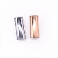 

Hot selling in US plain rose gold sleeve cover metal lighter case