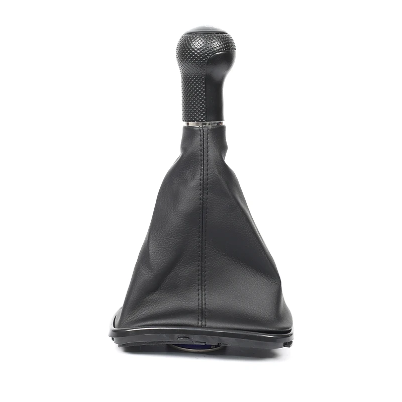 5/6 Speed Leather Shift Knob Shifter Manual Car Gear Lever For 1999