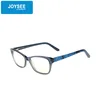 Fashion plastic anti blue light blocking trendy clear acrylic multi-color acetate optical glasses frame