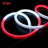 360 degree round sign custom ip68 tube strip lights rope ultra thin mini outdoor linear 12v 24v 110v 220v RGB led neon flex