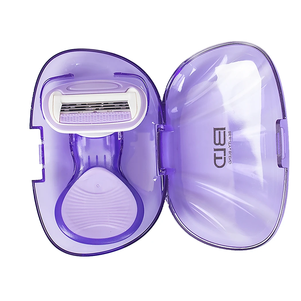 

BLD Replaceable Head Mini shaving razor Portable Womens Razors on The Go