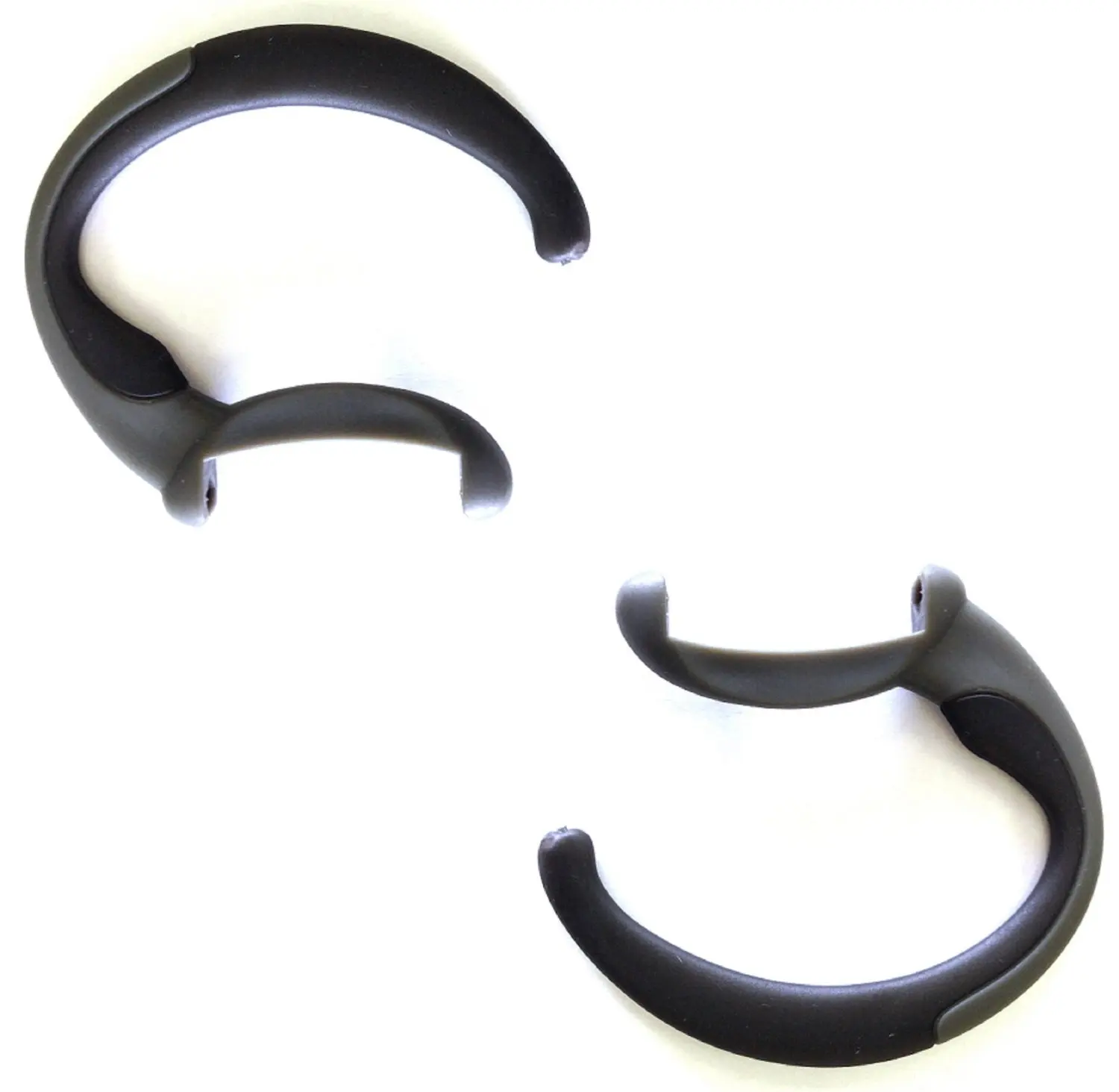 2 New Grey Earhooks for Motorola HS850 and HS810 Only Wireless Bluetooth  Headset HS-850 HS-810 Ear Hook Loop Clip Earhook Hooks Loops Clips Earloop  Earclip ...