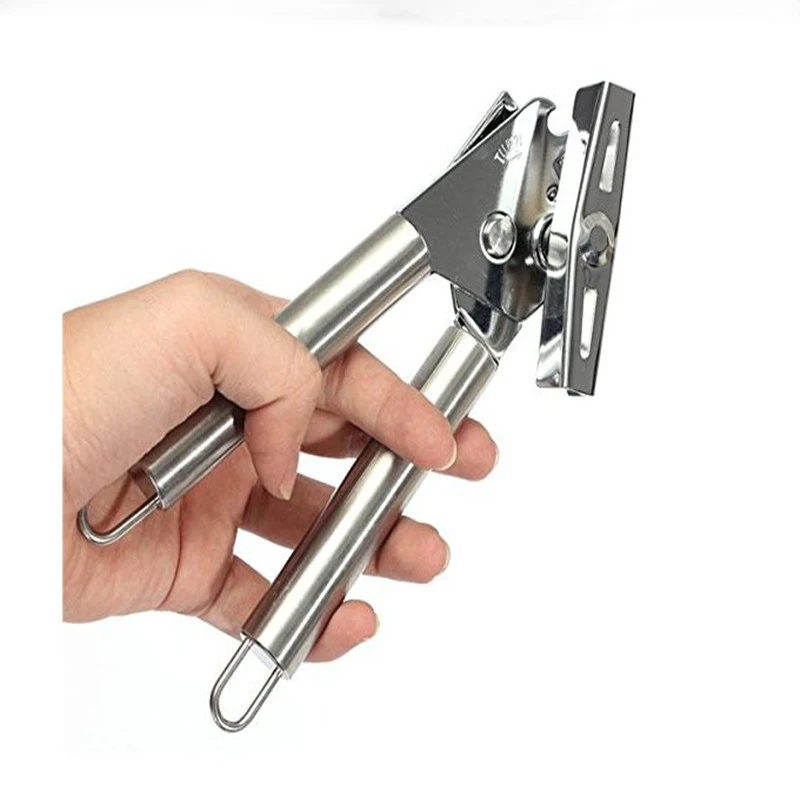 

Oempromo multifunction stainless steel manual can opener, Black,white,red