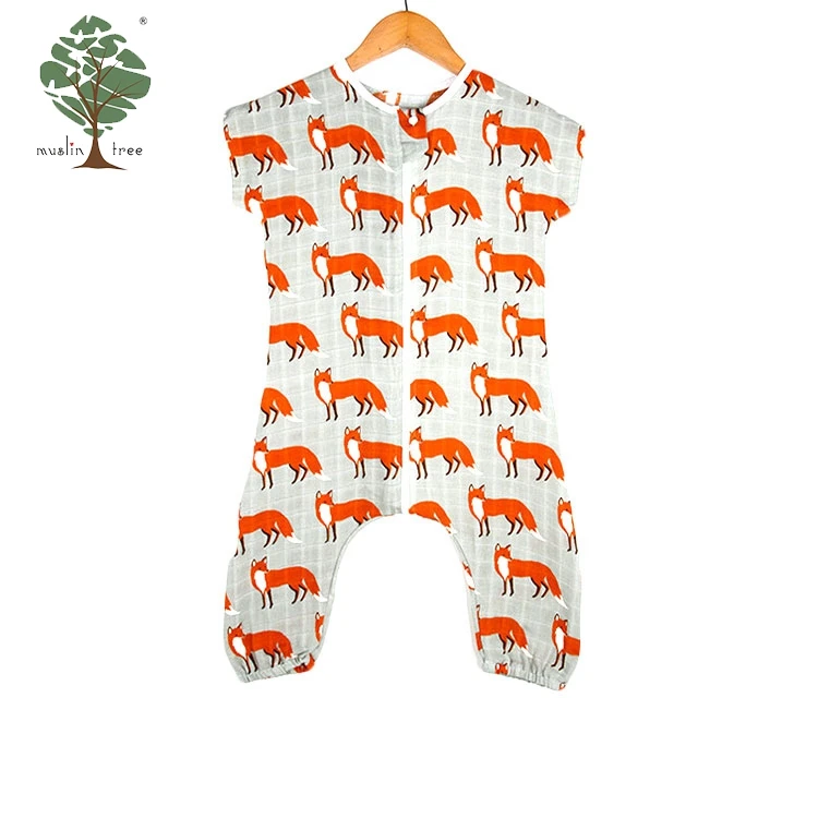 

Muslin Tree 100% cotton baby rompers newborn soft infant clothing set