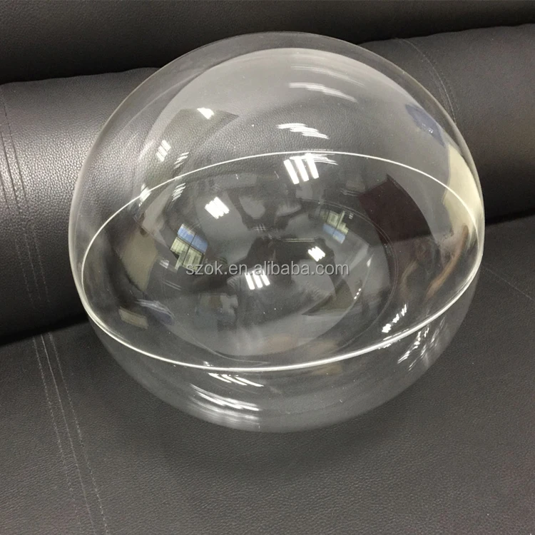 Transparent/Clear Acrylic/Plexiglass Half Sphere 3/4 Pack of 25 