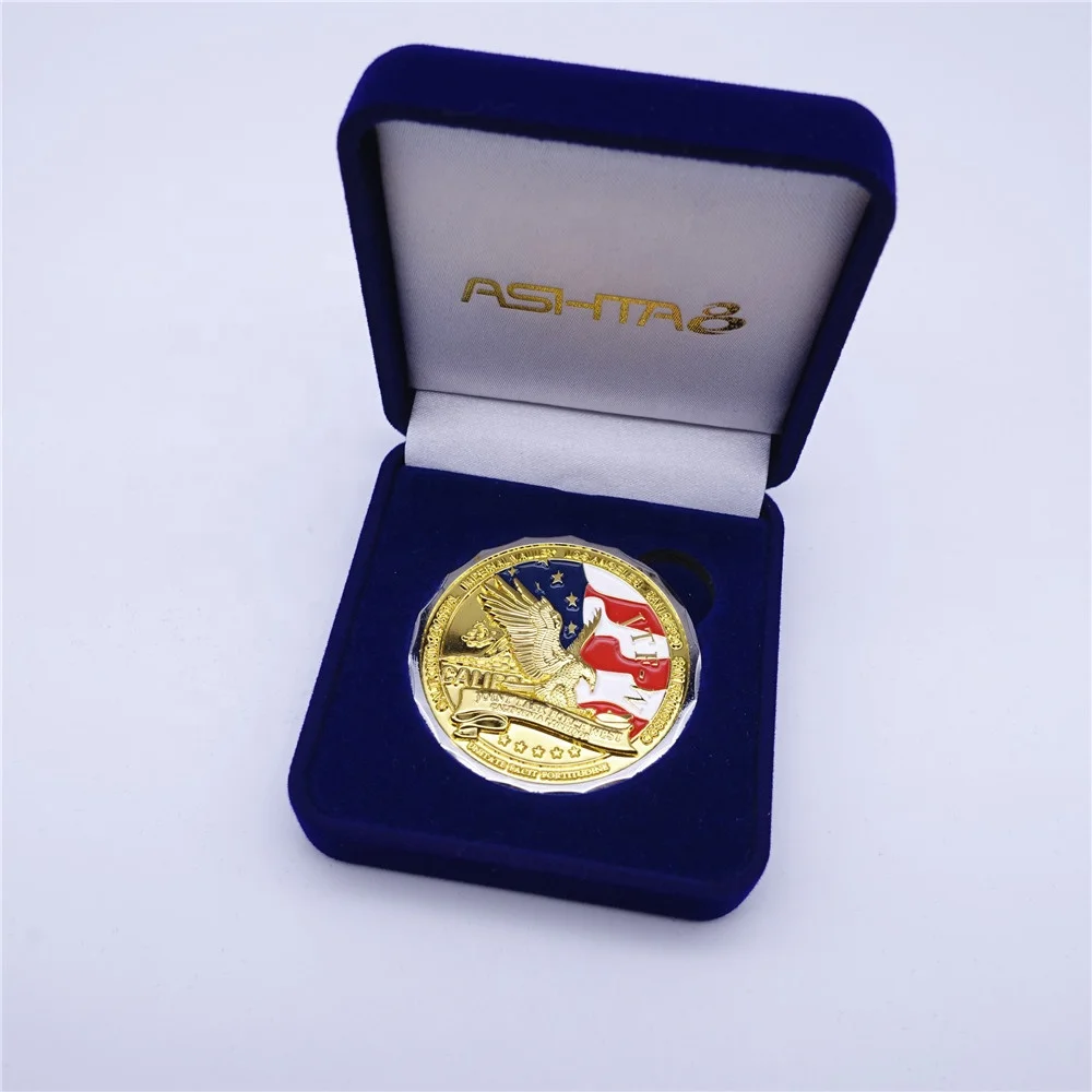 Custom Wholesale Velvet Gold Silver Coin Display Box/velvet Boxes For Medals Buy Commemorative