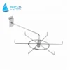 Explosion models show hooks supermarket mall dedicated bold 6MM iron chrome Rotary single hook