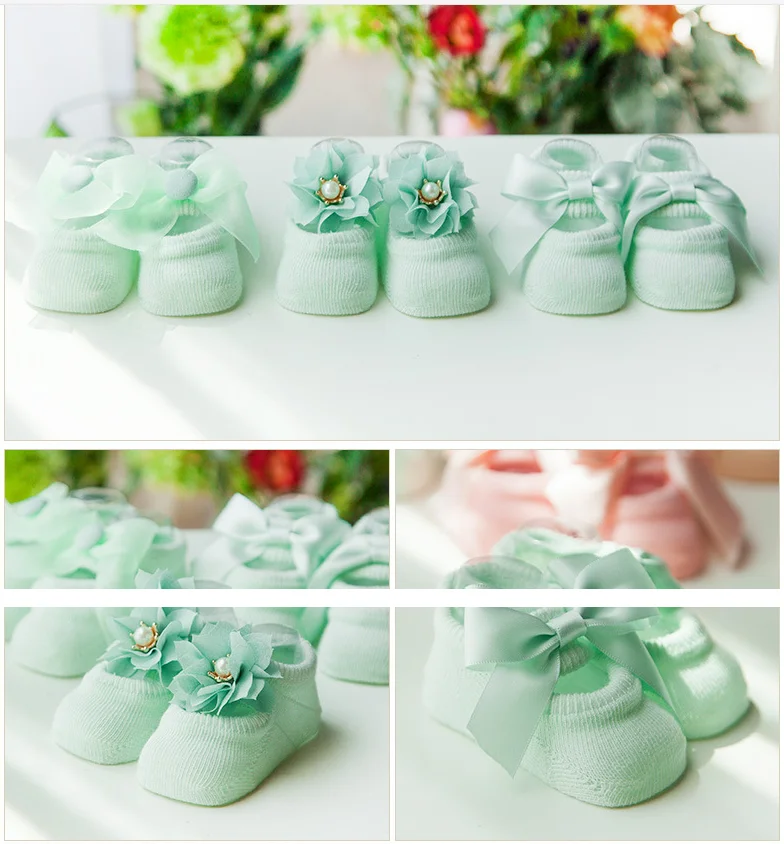 Dress Shoes For Baby 018m Toddler Girl Child Soft Sole Bow Cotton Crib