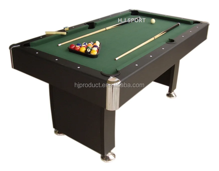 Custom Design 6ft 7ft 8ft American Style 8 Ball Billiard Pool Table