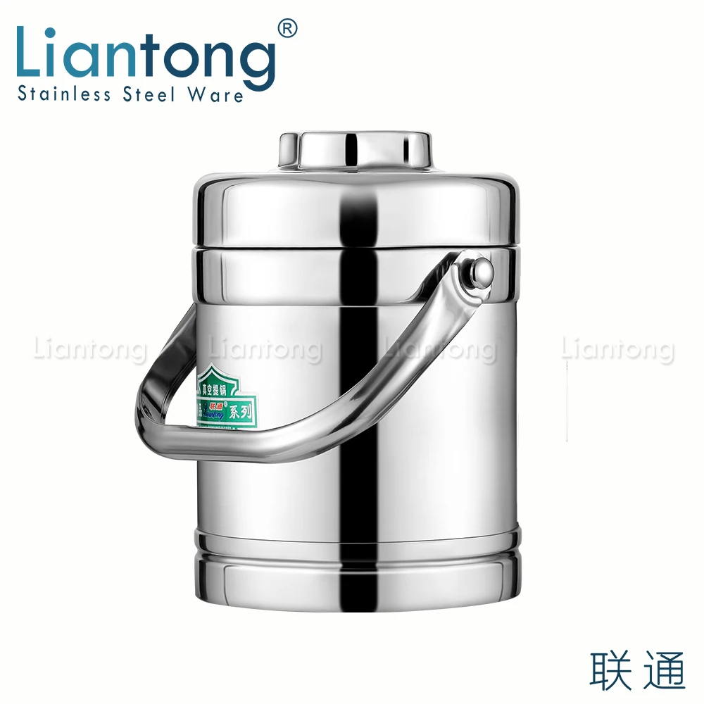 
Liantong 1.2L 1.4L 1.6L 1.8L 2.0L stainless steel portable insulated thermal vacuum hot food warmer container bento box carrier 