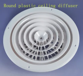 air diffuser round abs ceiling plastic larger