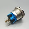 22mm no nc 3 position metal push button switch