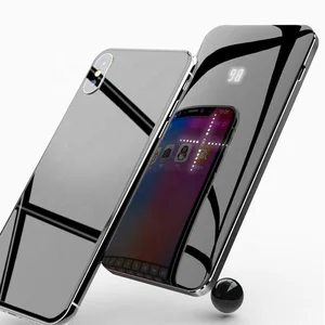 Amazon Hot selling 10000mah Stylish Mini Mirror Oem Portable Charger Qi Wireless Powerbank