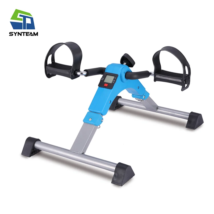 

Fitness Equipment Pedal White Black Custom Indoor Trainer Folding Mini Exercise Bike for Elderly People, White black or custom