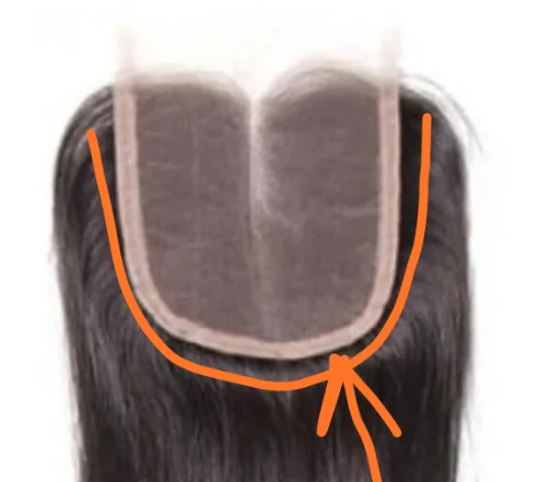 

cusotm size women's toupee customers' own hair 052303 120% density 14cm x 16cm with clips just for our customer Y