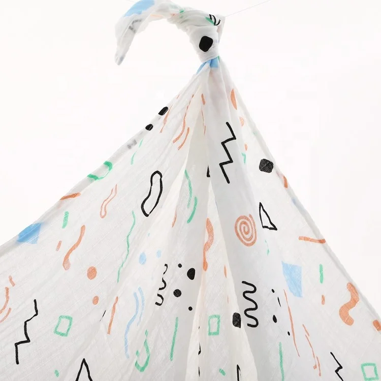 

100% Cotton Baby Swaddle Muslin Blanket