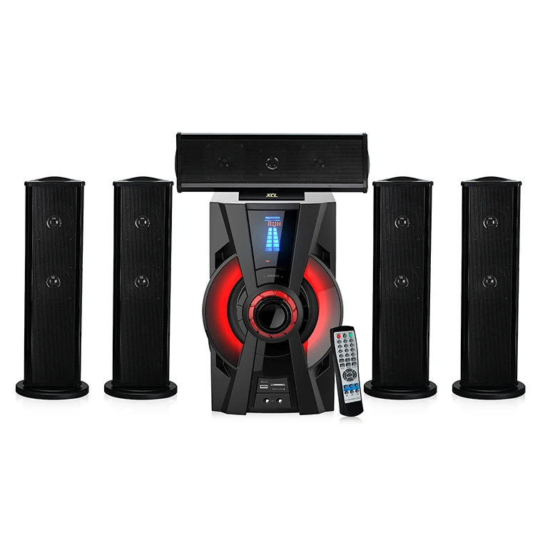 Nice 6.5''subwoofer 5.1ch home theater active speaker amplifier systems