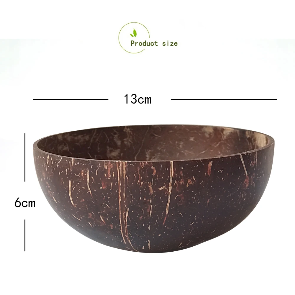 

Hand Made 100% Natural Organic Eco friendly Coconut Shell Bowls and Coconut Spoons Gift Set