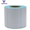 Direct factory thermal label white label paper on roll 2.25*1.25" bar code zebra direct label