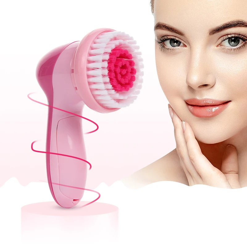 

AE-8781 New 12-in-1Multifunctional Electric Facial cleanser deep cleansing brush face messager Rotating Facial Cleanser