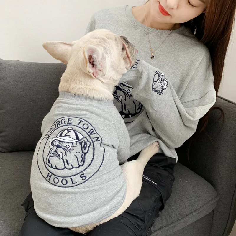 Fashion Pet Clothes Korean Style Matching Dog And Owmer Clothes Family