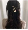 2019 DWHC001 Fashion trendy korean gold silver metal hairclip for girl