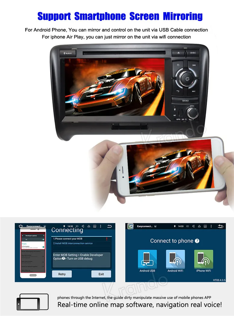 for audi tt navigation system