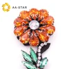 Wholesale charming flower beaded iron patch for dress