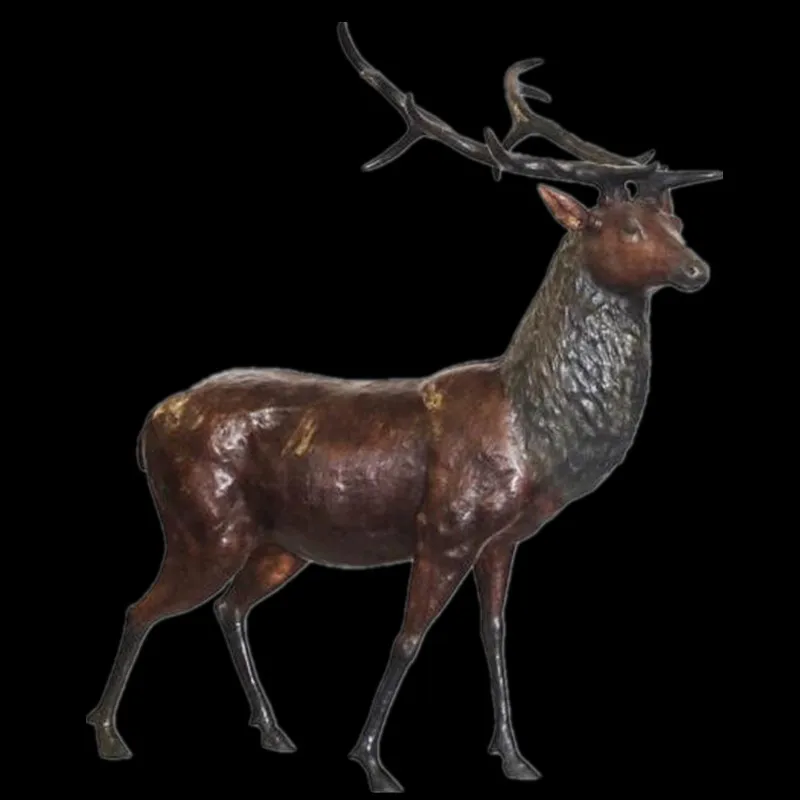 garden reindeer statue