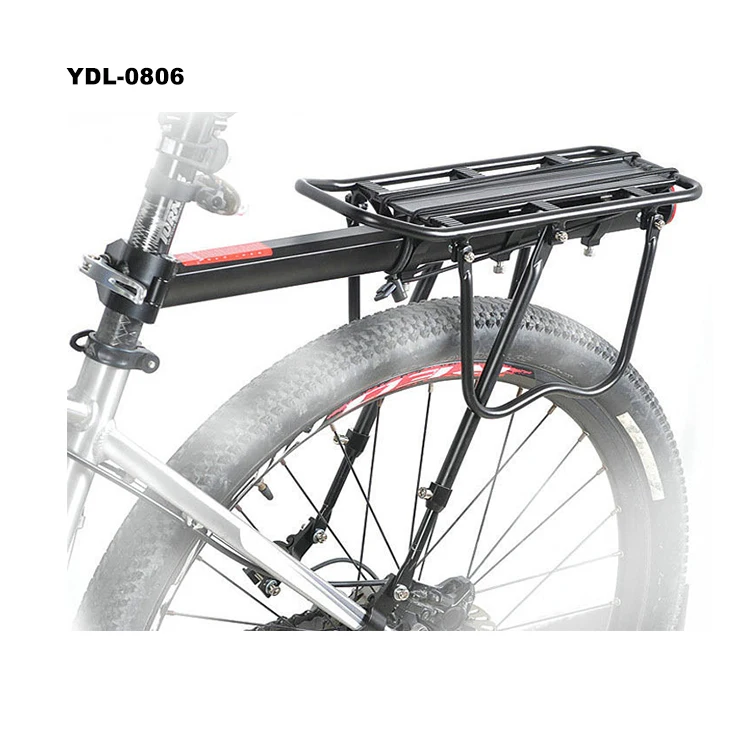 

aluminum alloy bicycle rear rack bike rear rack with reflective film