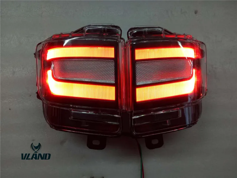 VLAND factory accessory for Land Cruiser LED bumperl light for 2016-UP for Land Cruiser Tail lamp for Car Bumper light FULL LED