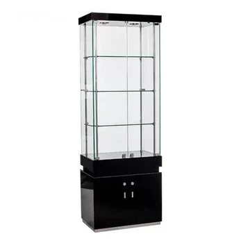High End Glass Display Counter Display Rack Glass Cabinet Lockable