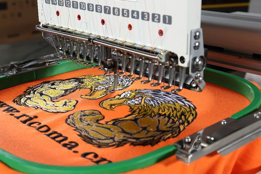 Máquina De Bordado Computarizada Multifunción Ricoma De Un Solo Cabezal