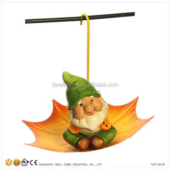 Ceramic Bird Feeder Mini Garden Gnome Buy Garden Gnome Mini