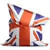 square uk Flag Pattern Fire Retardant Beanbag Chair