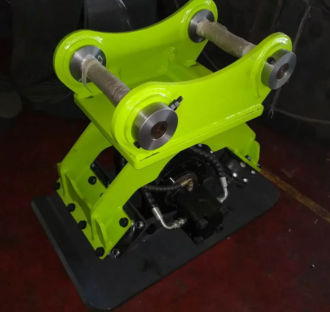 Excavator Attachments Vibrating Hydraulic Plate Compactor Machine For