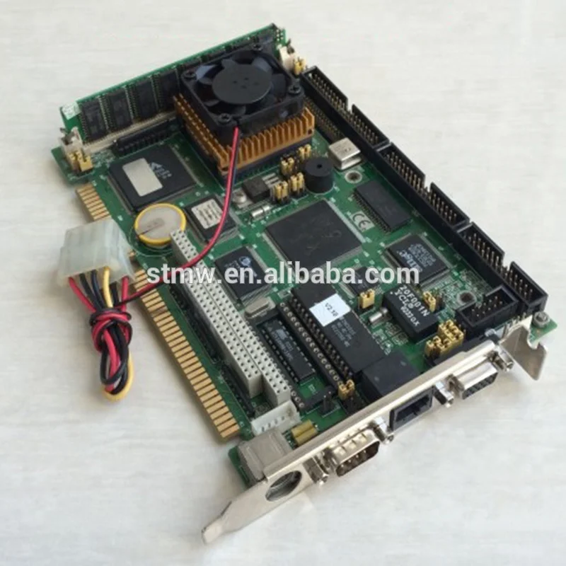 

486 Motherboard PCA-6145B/45L REV:C2 With Network Interface Send CPU Memory Fan