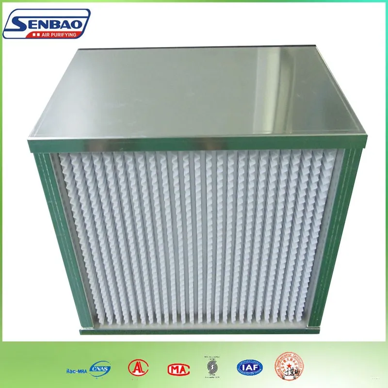 Deep Pleat HEPA Filter H13